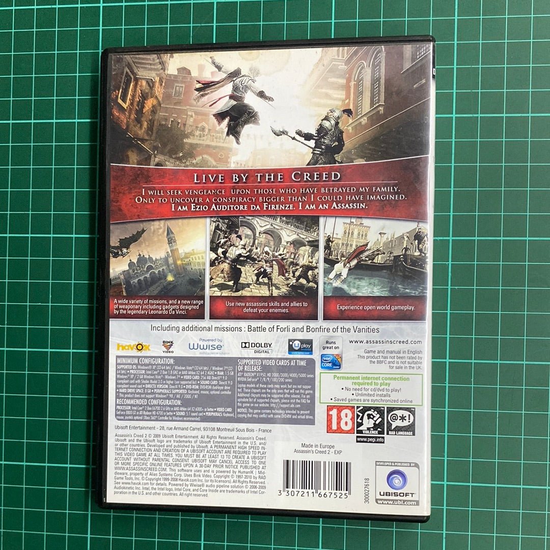 Assassin's Creed II | PC | Used Game - RetroguySA