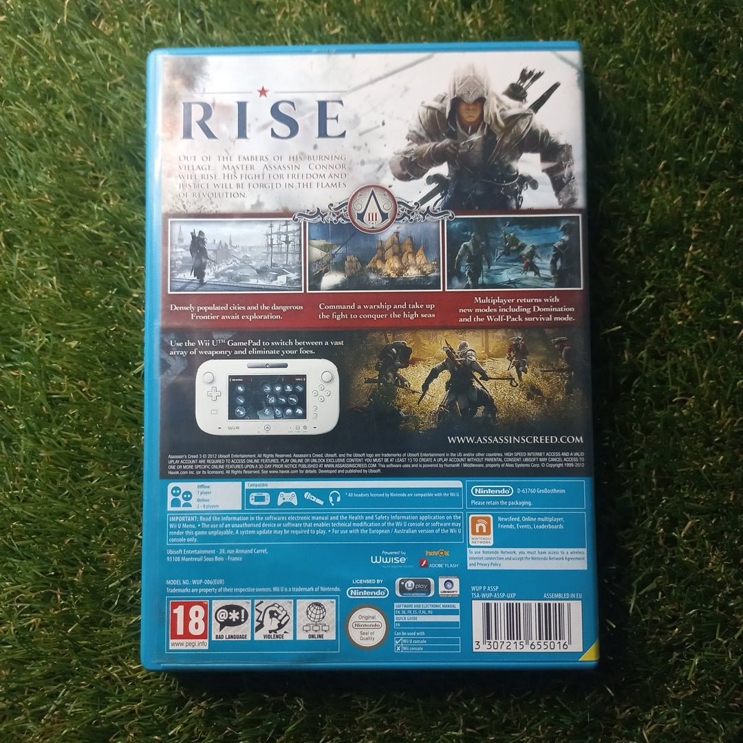 Assassin's Creed III | Wii U | Nintendo Wii U | Used Game - RetroguySA