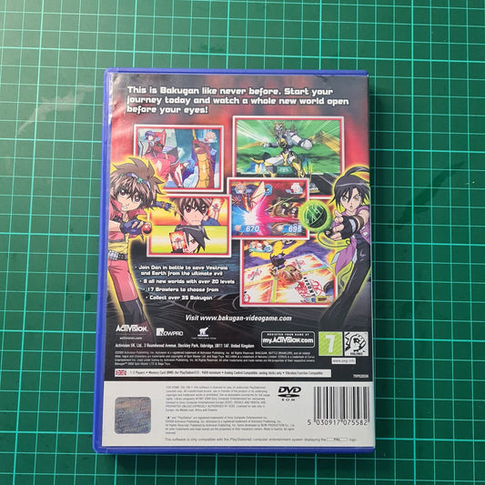 Bakugan: Battle Brawlers | PS2 | Playstation 2 | Used Game/ No manual - RetroguySA