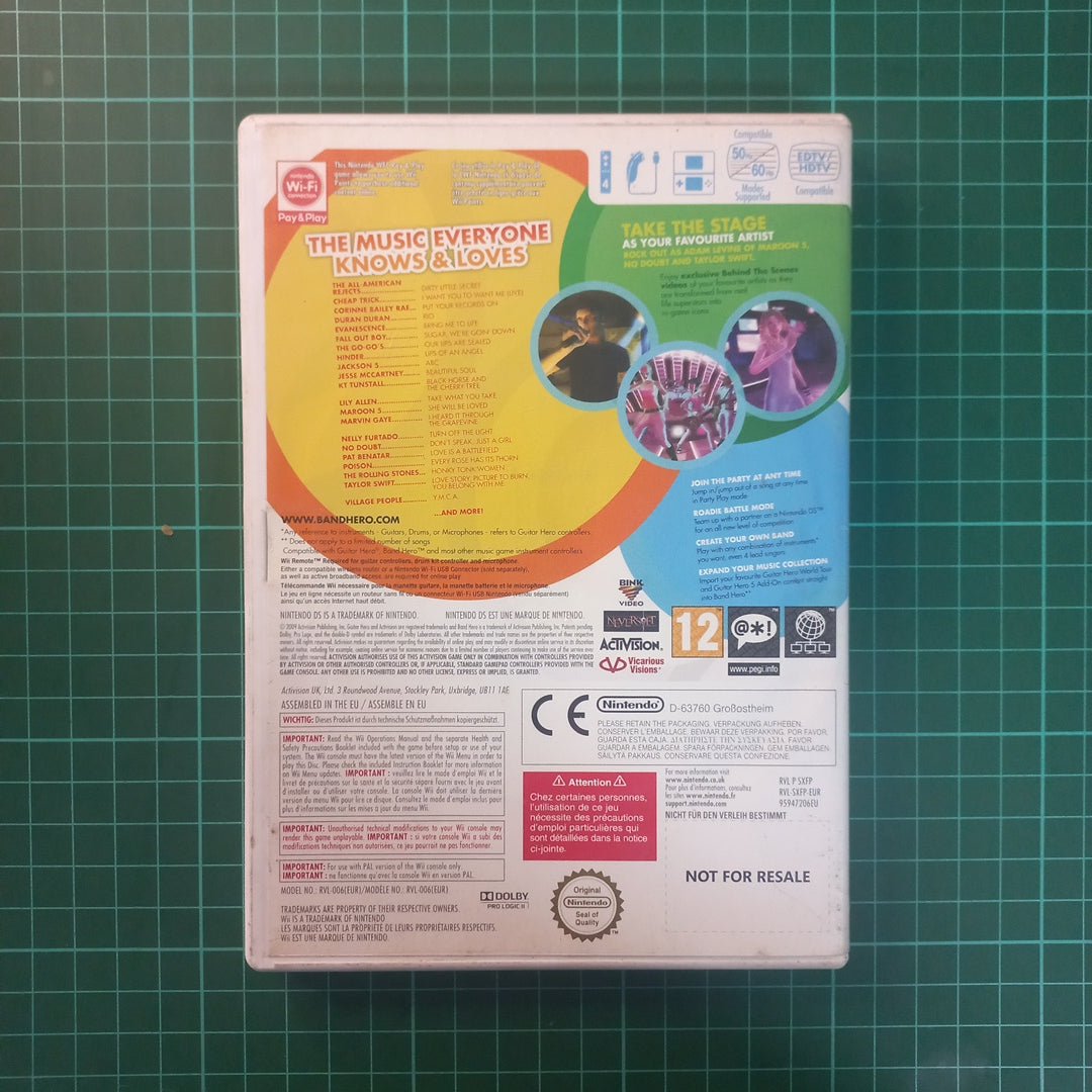 Band Hero | Wii | Nintendo Wii | Used Game - RetroguySA