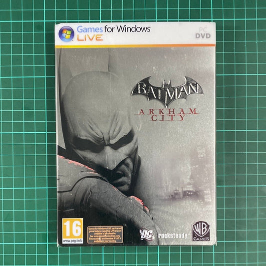 Batman: Arkham City | Steelbook | PC | Used Game - RetroguySA