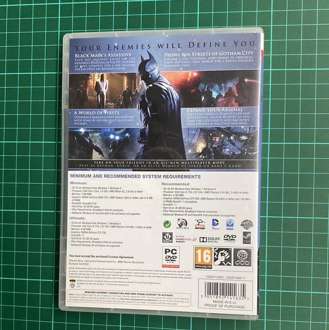 Batman: Arkham Origins | PC | Used Game - RetroguySA