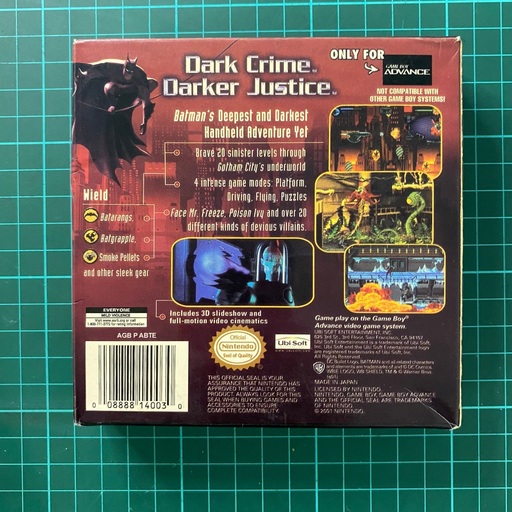 Batman : Vengence | Nintendo Game Boy Advance | GameBoy | Bootleg | Used Game - RetroguySA