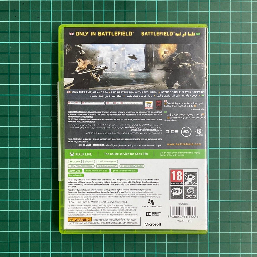 Battlefield 4 | Classics | XBOX 360 | Used Game - RetroguySA