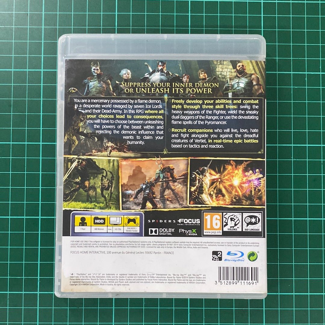 Bound By Flame | Playstation 3 | PS3 | Used Game - RetroguySA