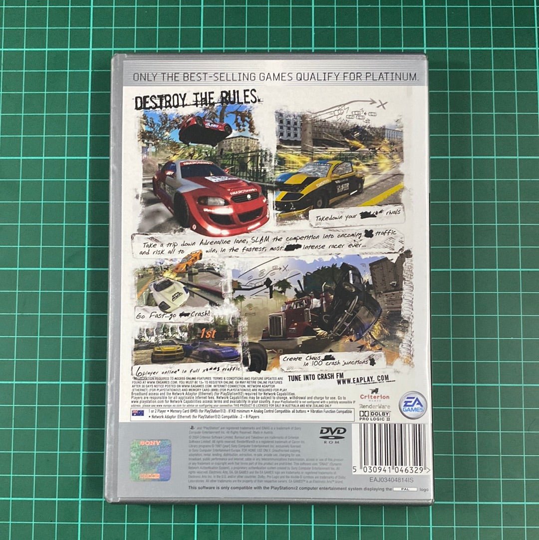 Burnout 3: Takedown | Platinum | PS2 | PlayStation 2 | Used Game - RetroguySA