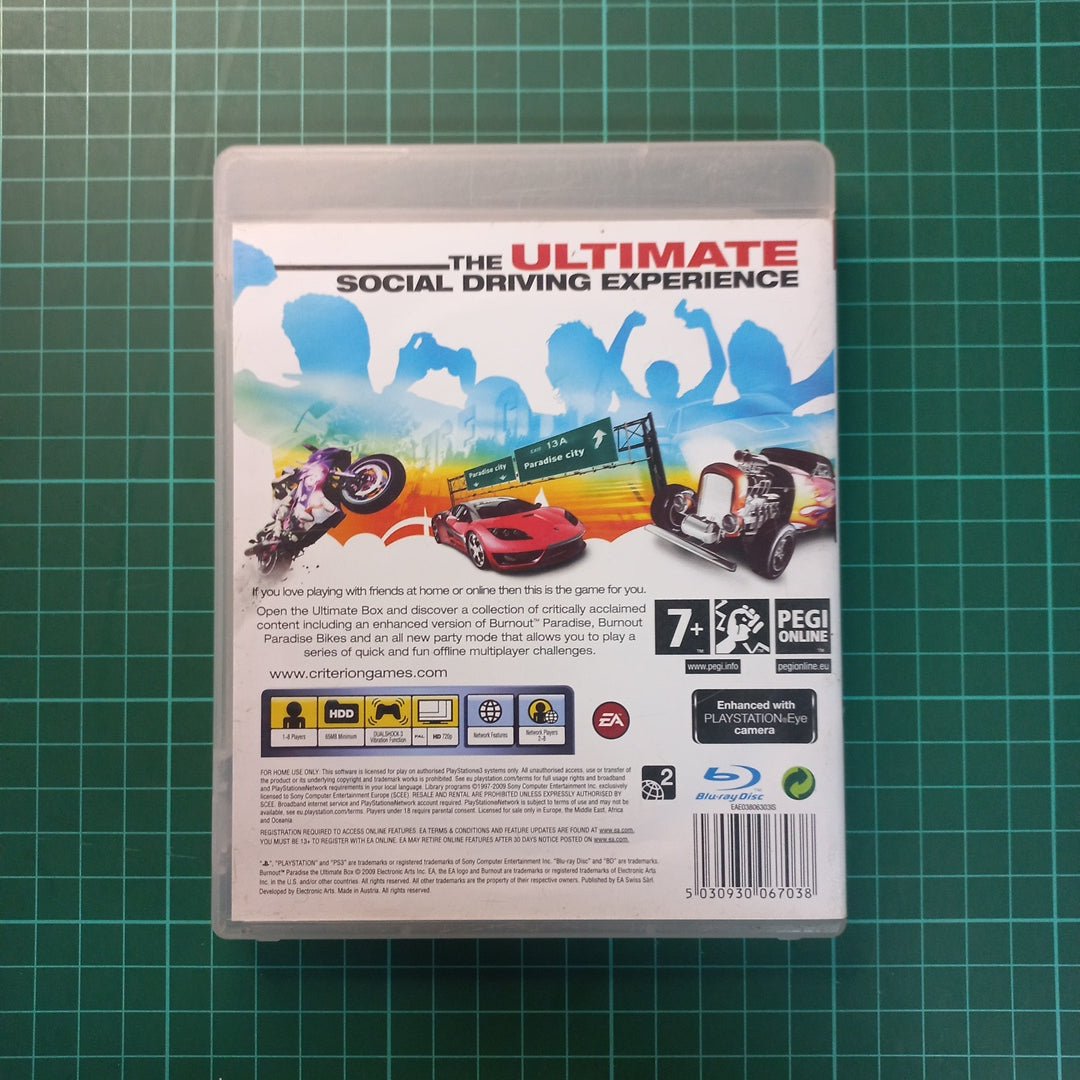 Burnout Paradise: The Ultimate Box | PS3 | PlayStation 3 | Used Game - RetroguySA