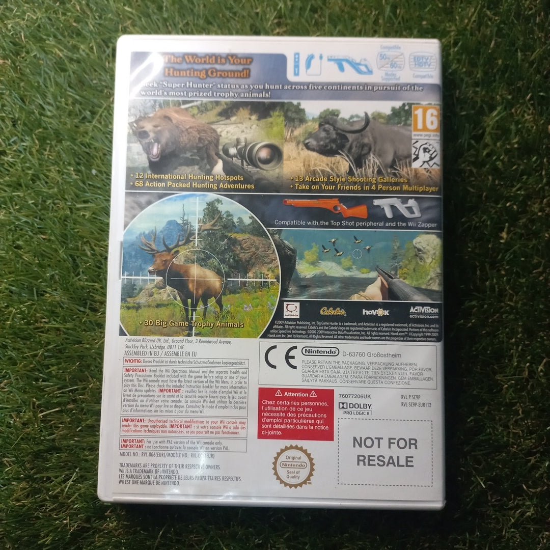 Cabelas Big Game Hunter 2010 | Wii | Nintendo Wii | Used Game - RetroguySA