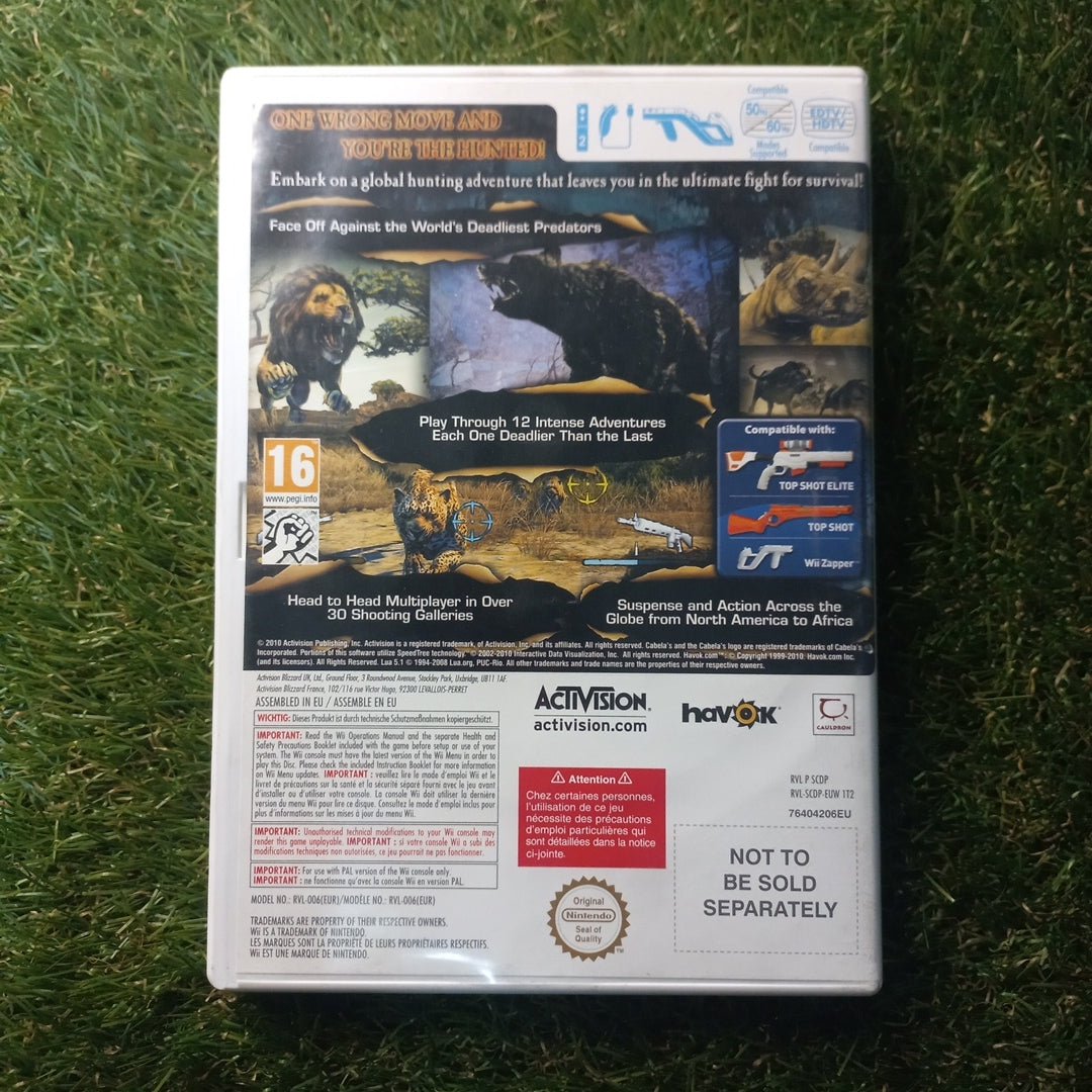 Cabelas Dangerous Hunts 2011 | Wii | nintendo Wii | Used Game - RetroguySA