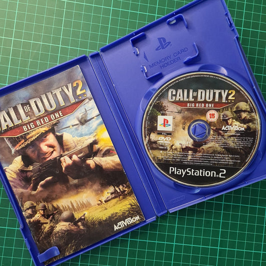 Call of Duty 2: Big Red One | PS2 | Playstation 2 | Used Game - RetroguySA