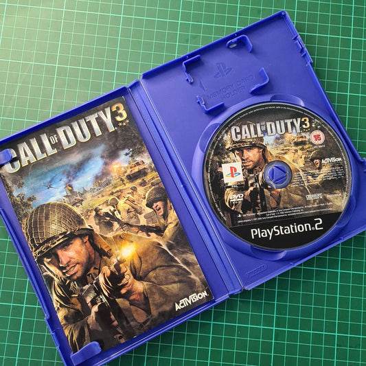 Call of Duty 3 | PS2 | Playstation 2 | Used Game - RetroguySA