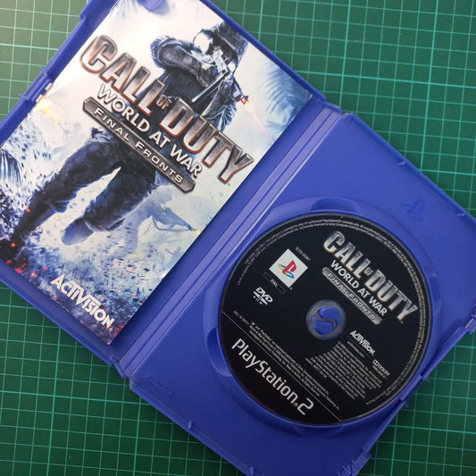 Call of Duty: World at War Final Fronts | PS2 | Used Game - RetroguySA