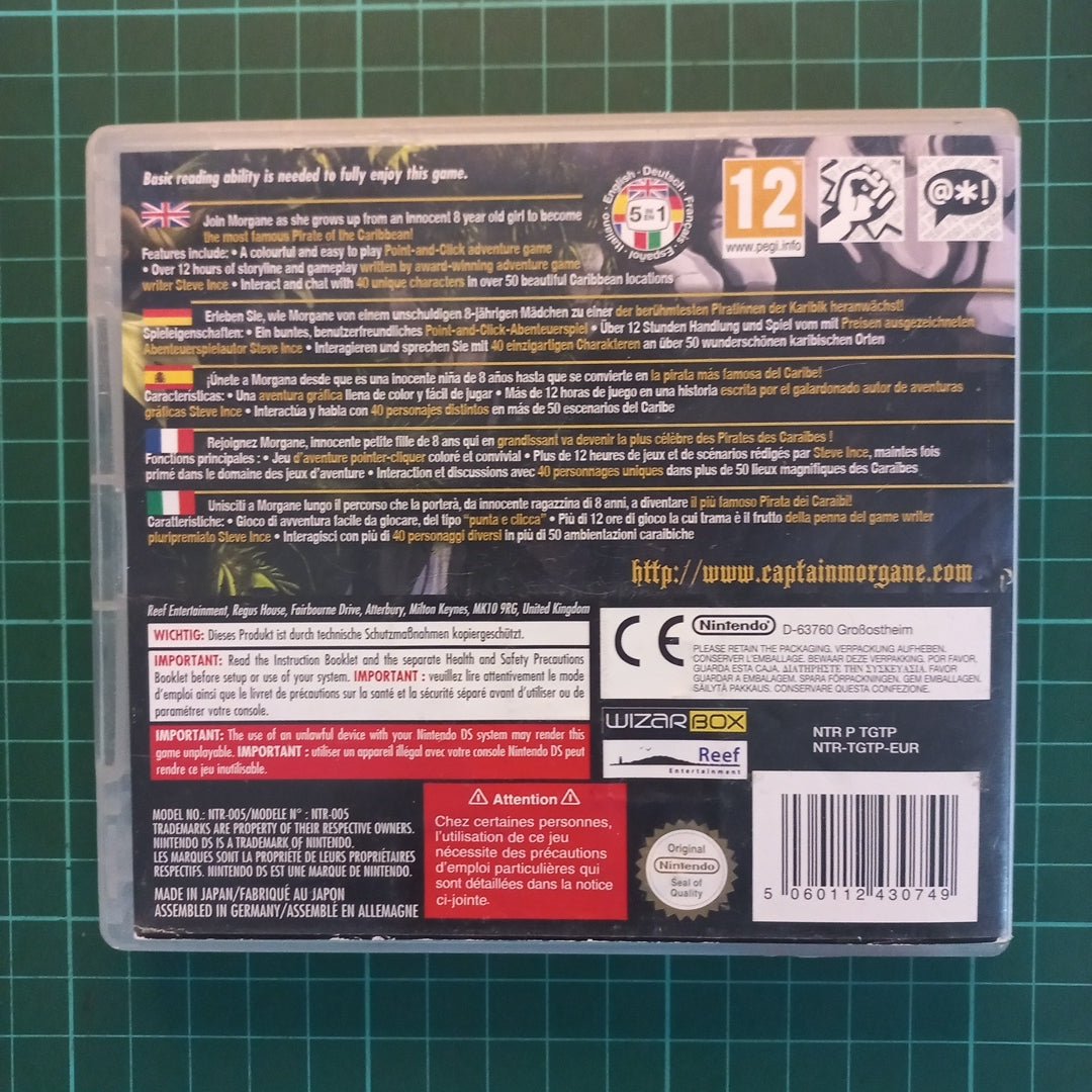 Captain Morgan and the Golden Turtle | Nintendo DS | DS | Used Game - RetroguySA