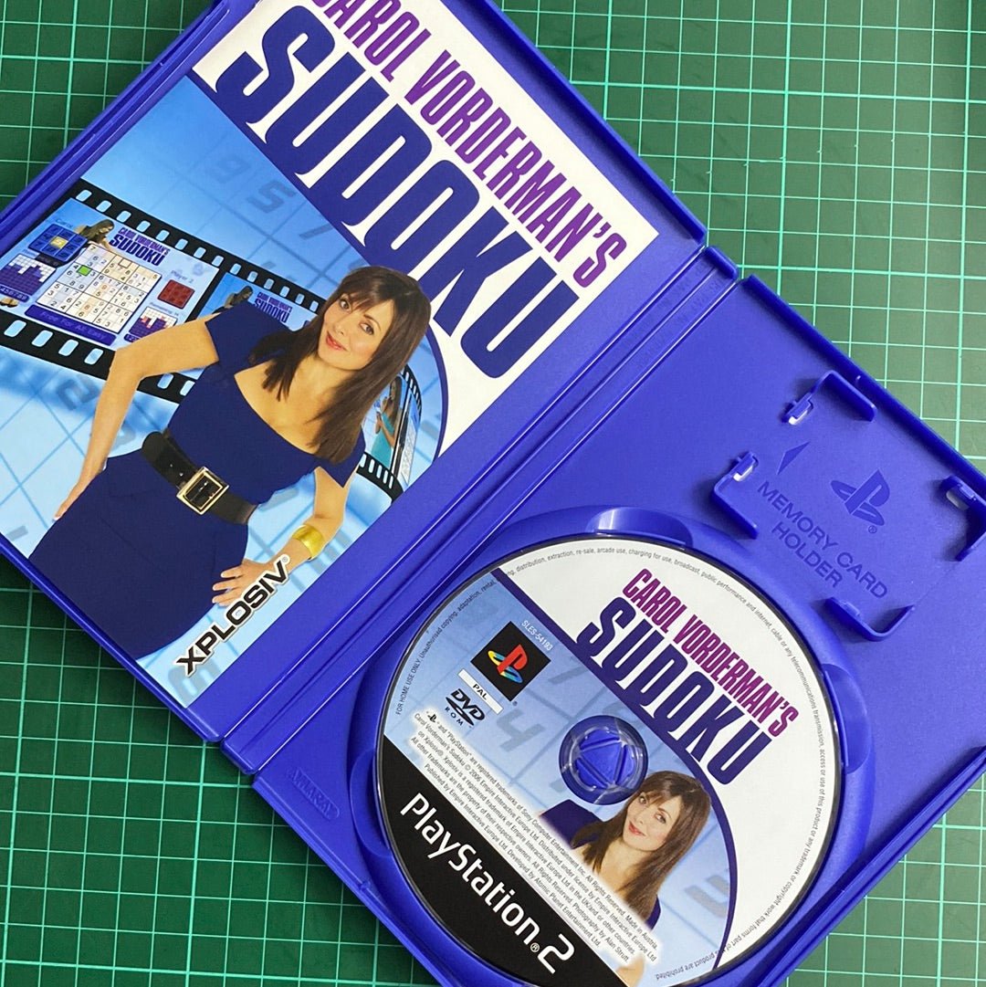 Carol Vorderman's Sudoku | PlayStation 2 | PS2 | Used Game - RetroguySA