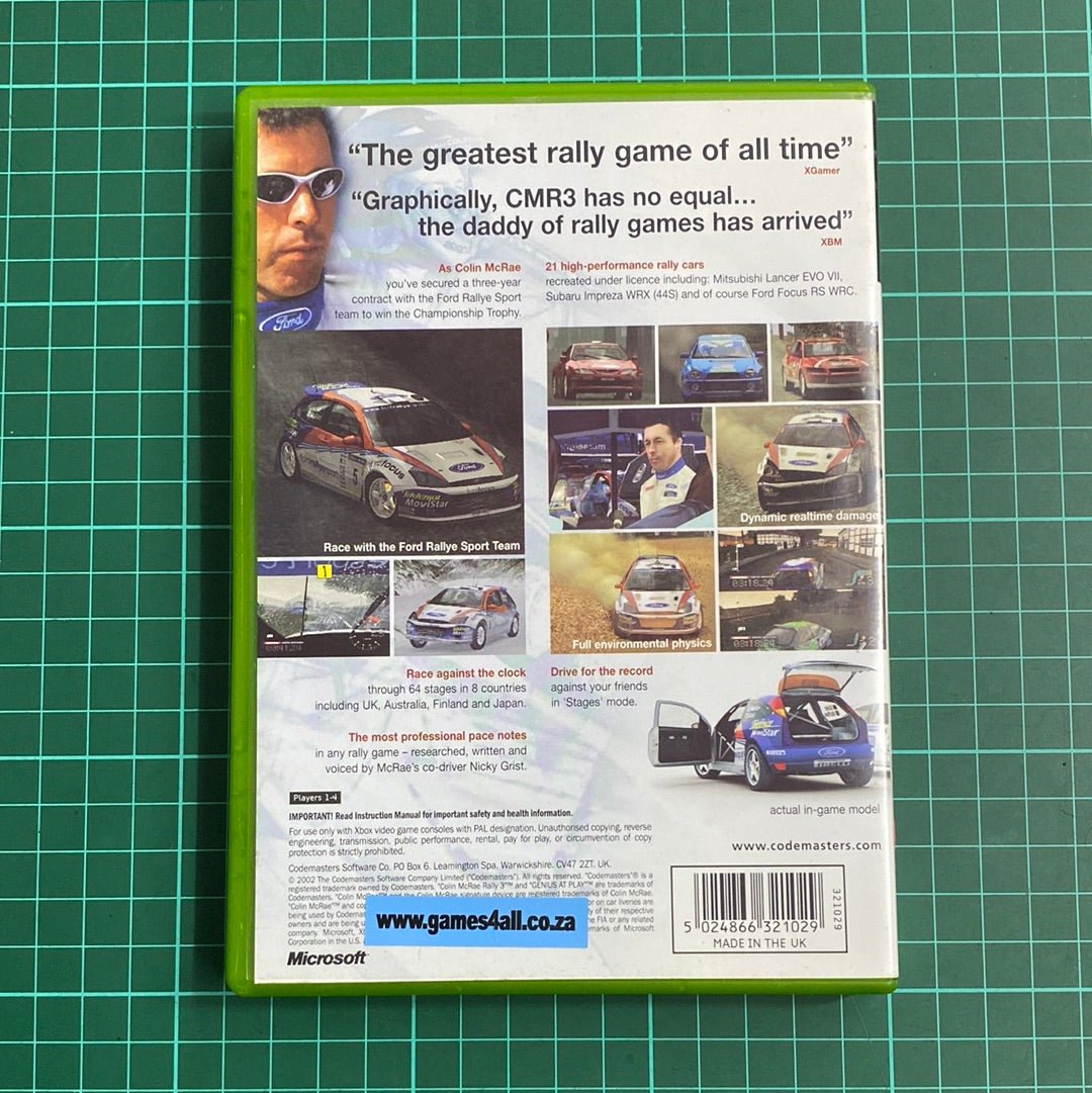 Colin McRae Rally 3 | XBOX | Used Game - RetroguySA