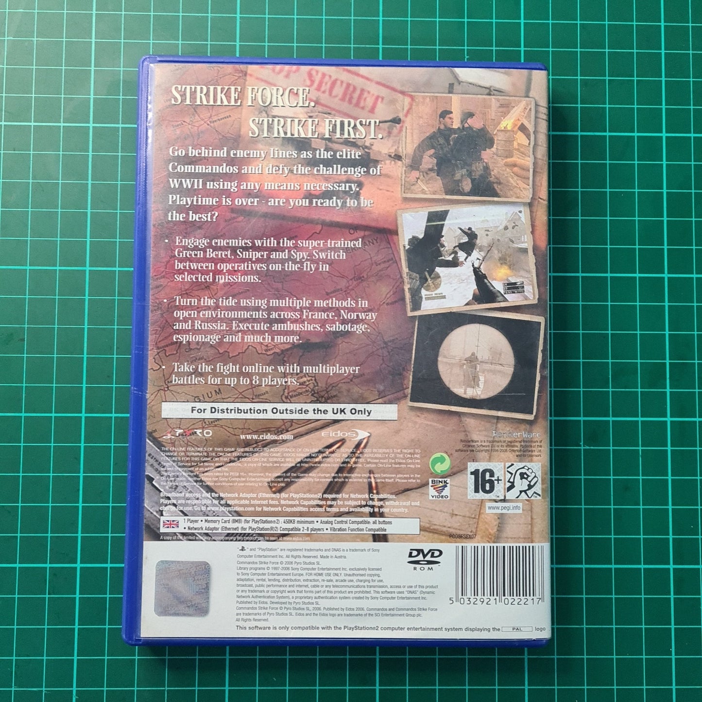 Commandos : Strike Force | PS2 | Playstation 2 | Used Game - RetroguySA