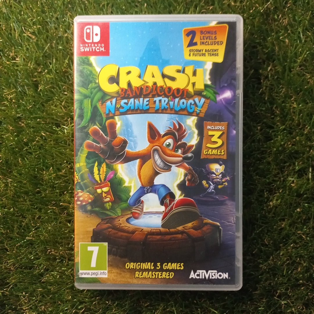 Crash Bandicoot : N.Sane Trilogy | Nintendo Switch | Used Game - RetroguySA