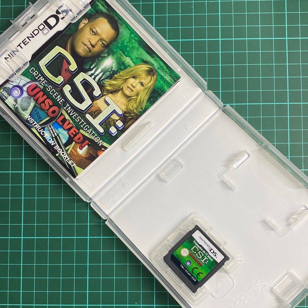 CSI: Crime Scene Investigation Unsolved! | Nintendo DS | NDS | Used Game - RetroguySA