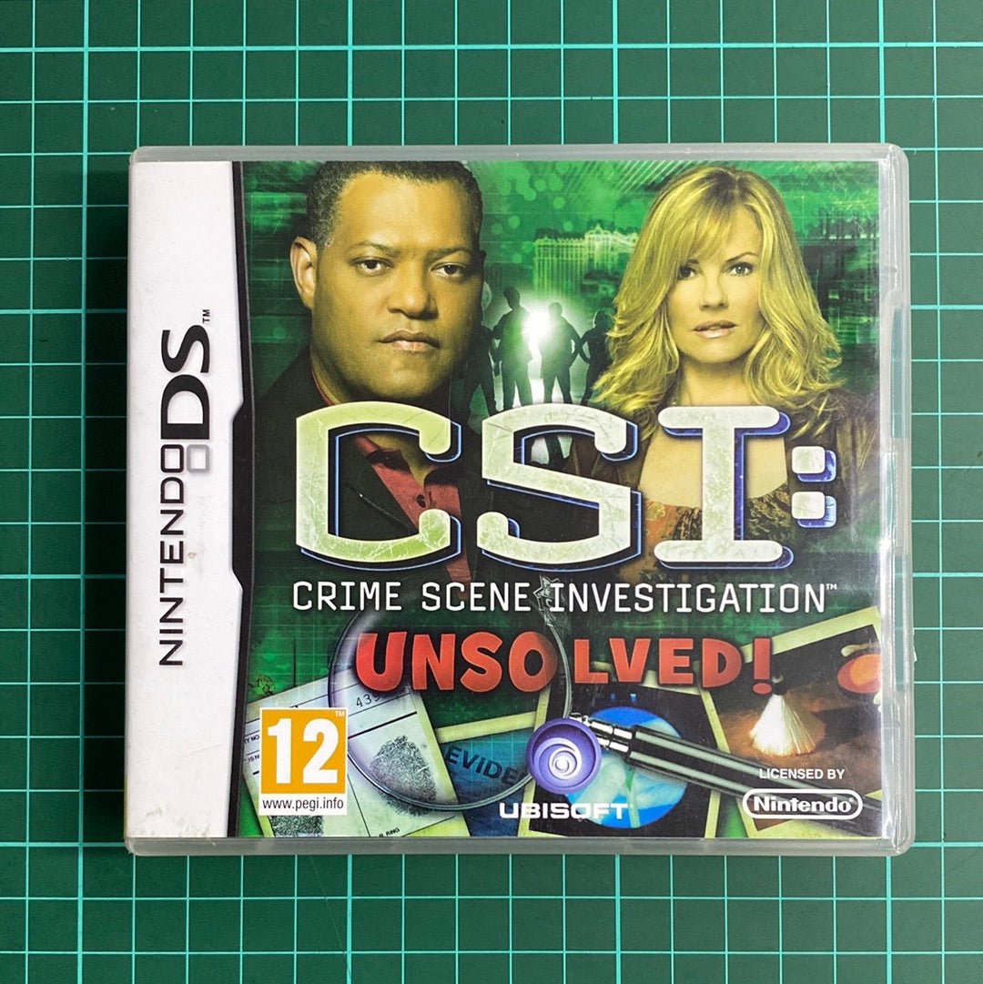CSI: Crime Scene Investigation Unsolved! | Nintendo DS | NDS | Used Game - RetroguySA
