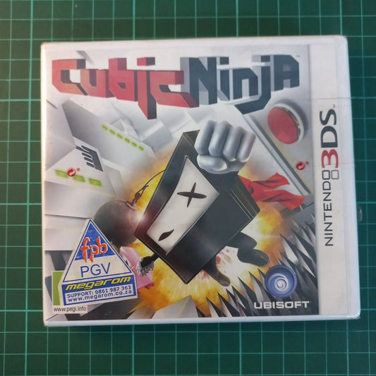 Cubic Ninja | Nintendo 3DS | 3DS | New Sealed - RetroguySA