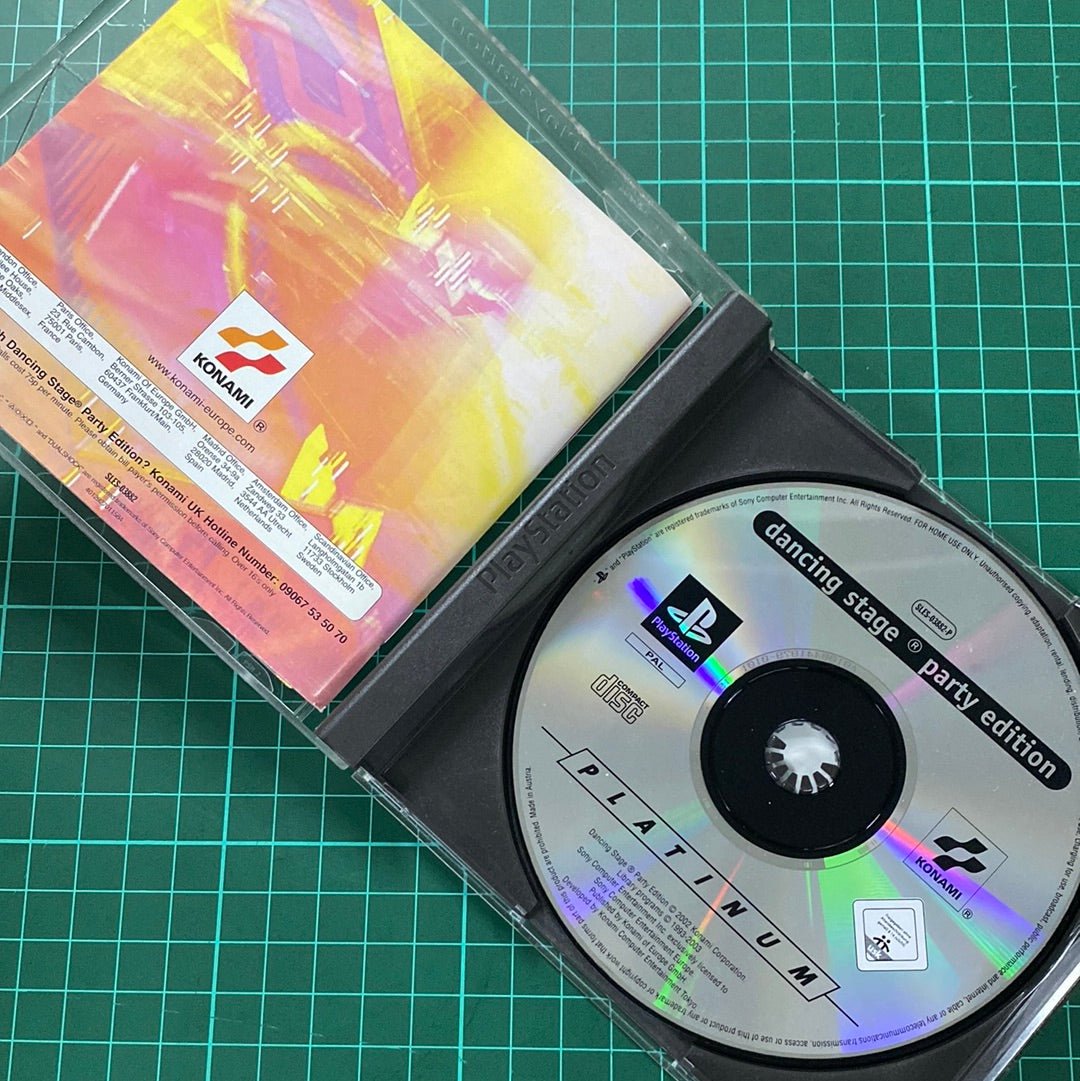 Dancing Stage : Party Edition | Platinum | Playstation 1 | PS1 | Used Game - RetroguySA