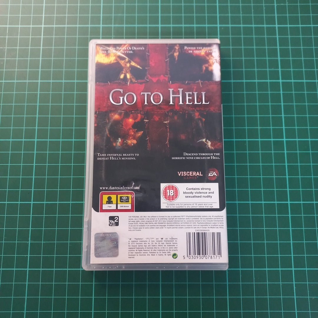 Dante's Inferno | PSP | Used Game - RetroguySA