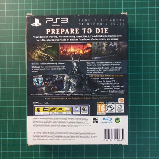 Dark Souls : Limited Edition | Playstation 3 | PS3 | Used Game - RetroguySA