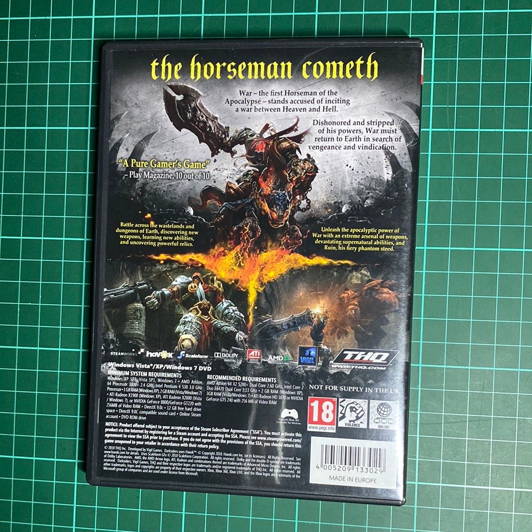 Darksiders | Install Key Code Used | PC | Used Game - RetroguySA