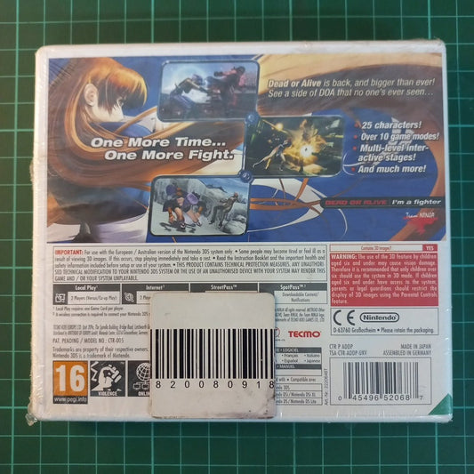 Dead or Alive : Dimensions | Nintendo 3DS | 3DS | New Sealed - RetroguySA