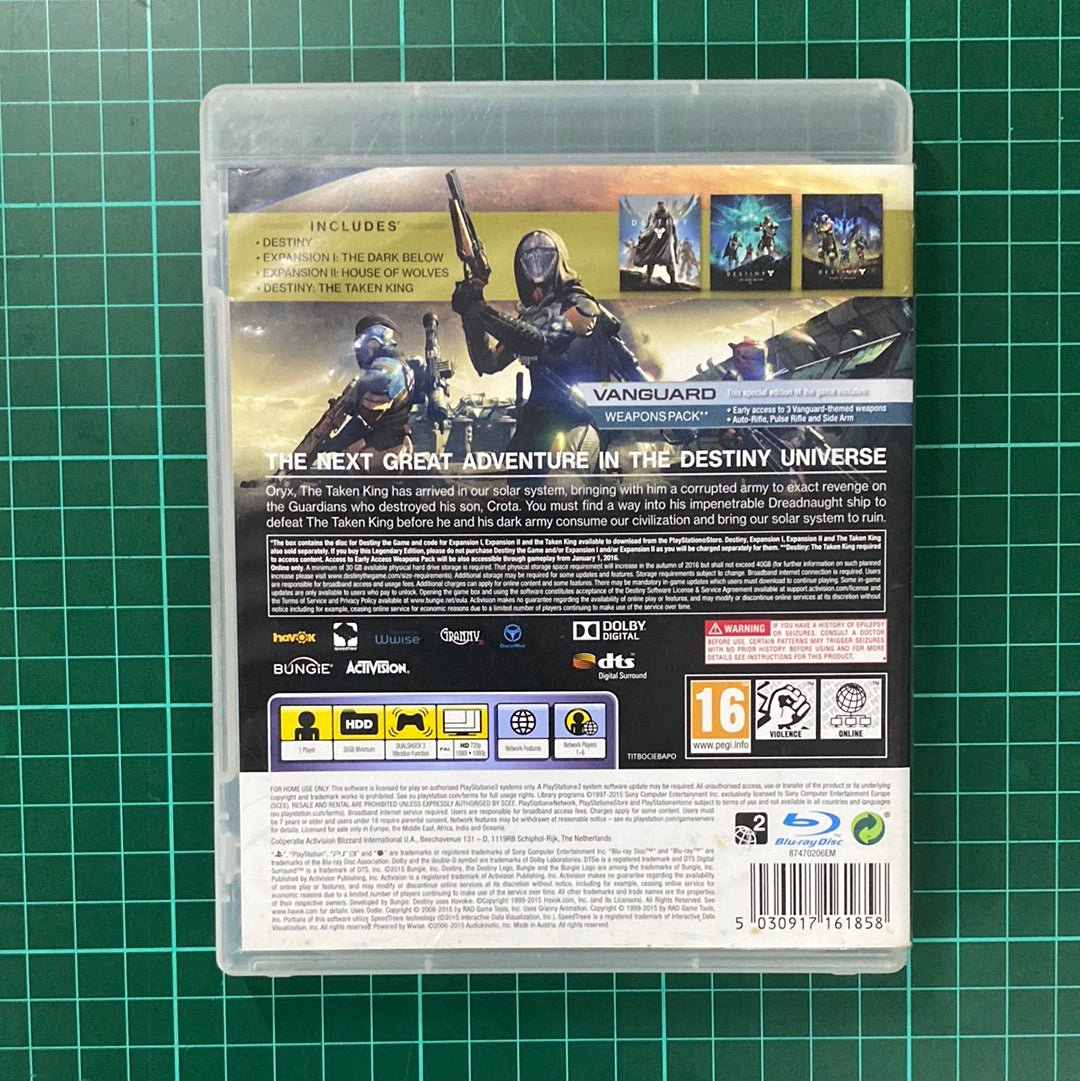 Destiny : The Taken King | Playstation 3 | PS3 | Used Game - RetroguySA