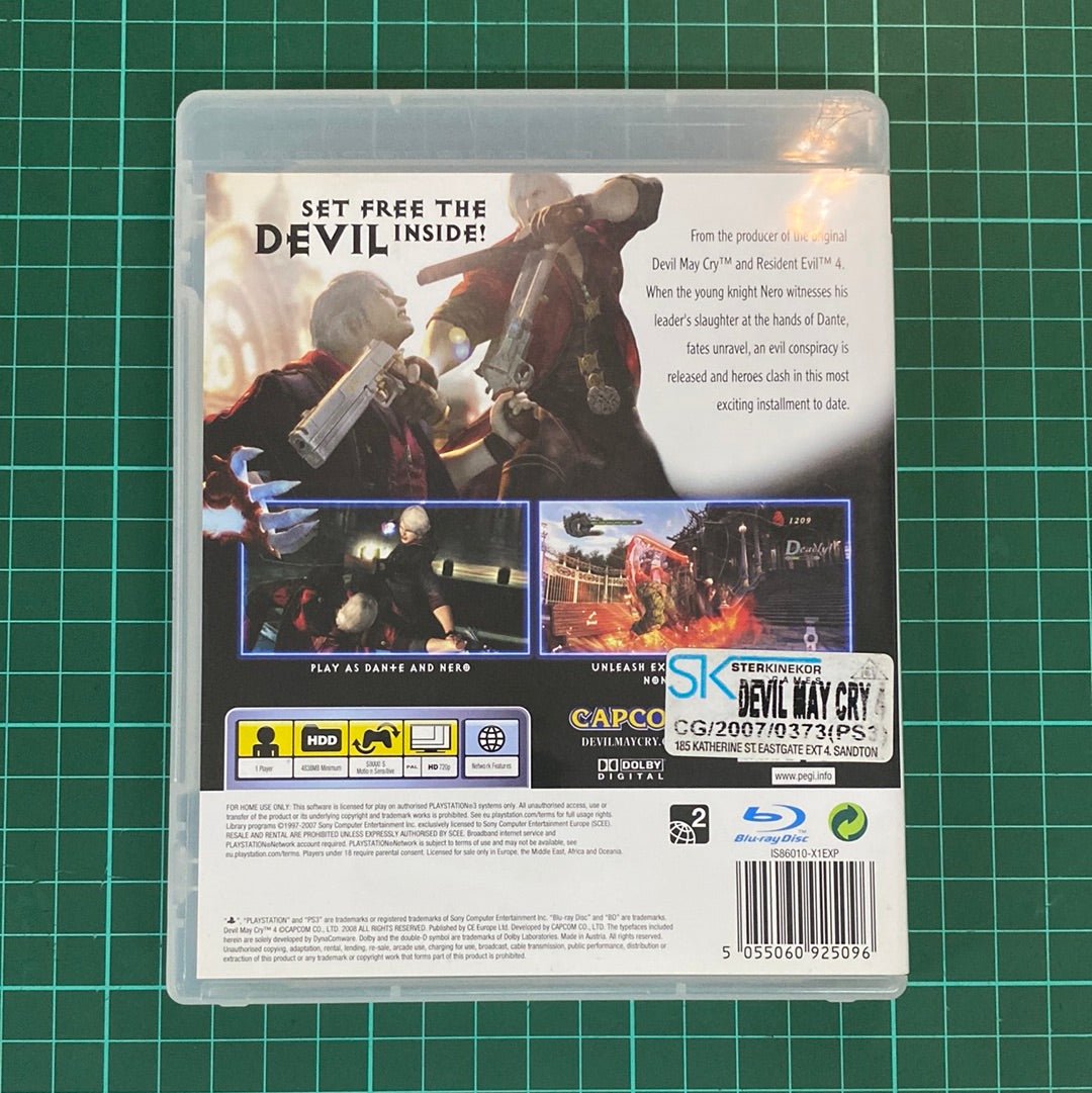 Devil May Cry 4 | PlayStation 3 | PS3 | Used Game - RetroguySA