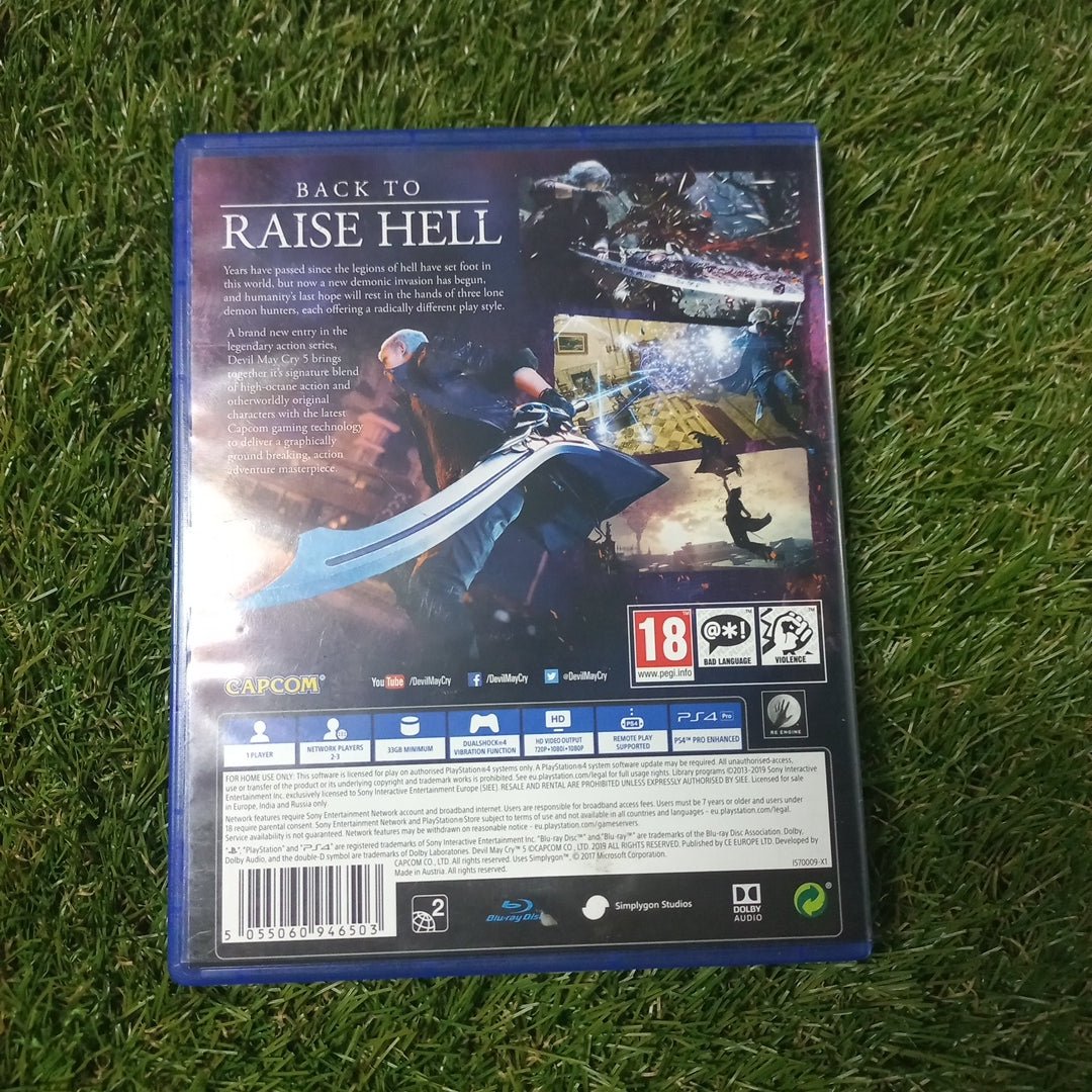 Devil May Cry 5 | PlayStation 4 | PS4 | Used Game - RetroguySA