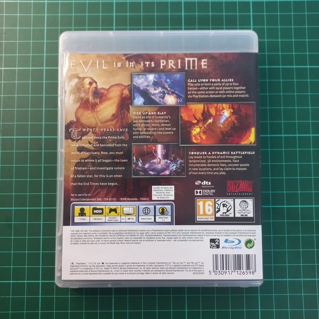 Diablo 3 | PlayStation 3 | PS3 | Used Game - RetroguySA