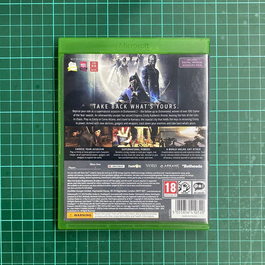 Dishonored 2 | XBOX ONE | Used Game - RetroguySA