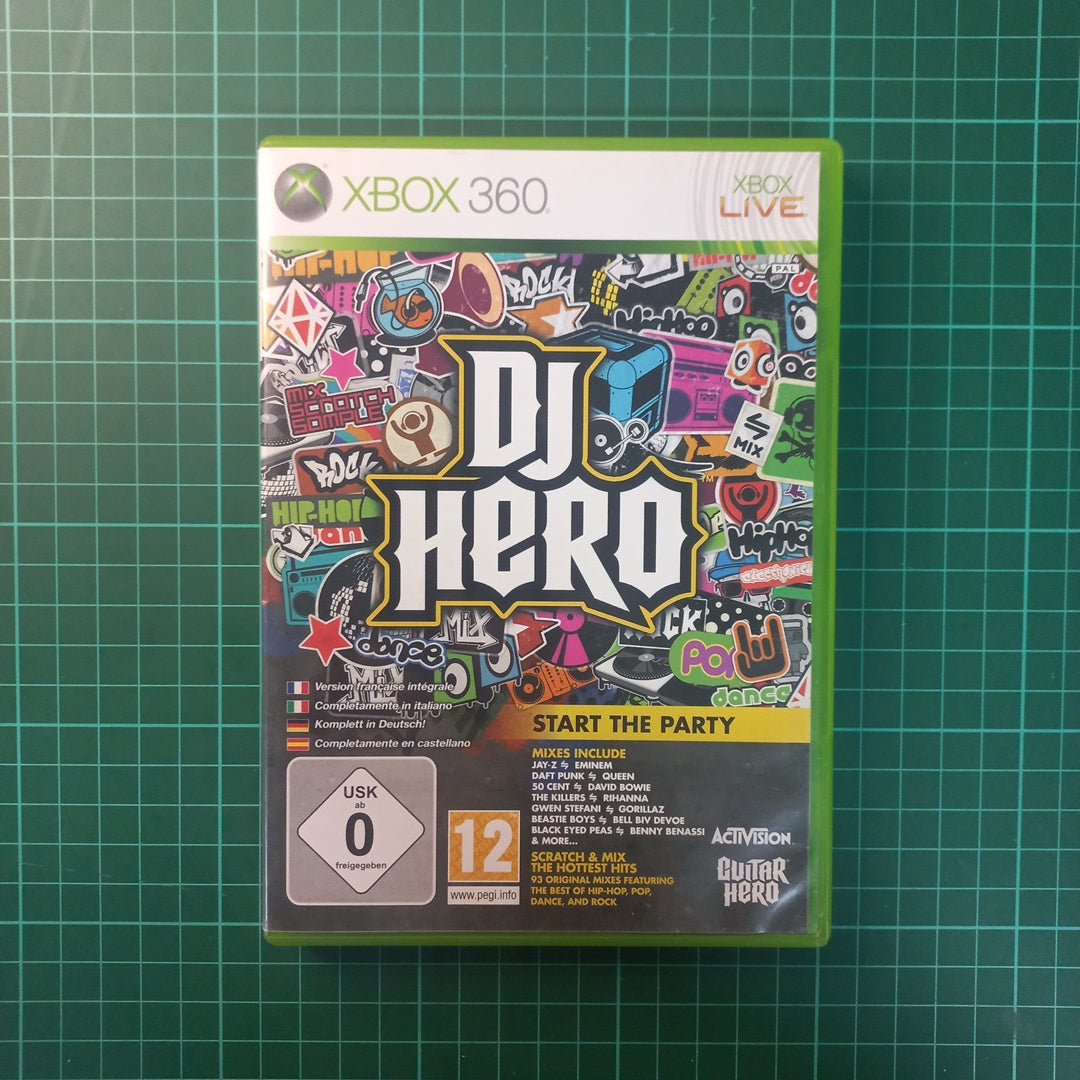 DJ Hero | XBOX 360 | Used Game - RetroguySA