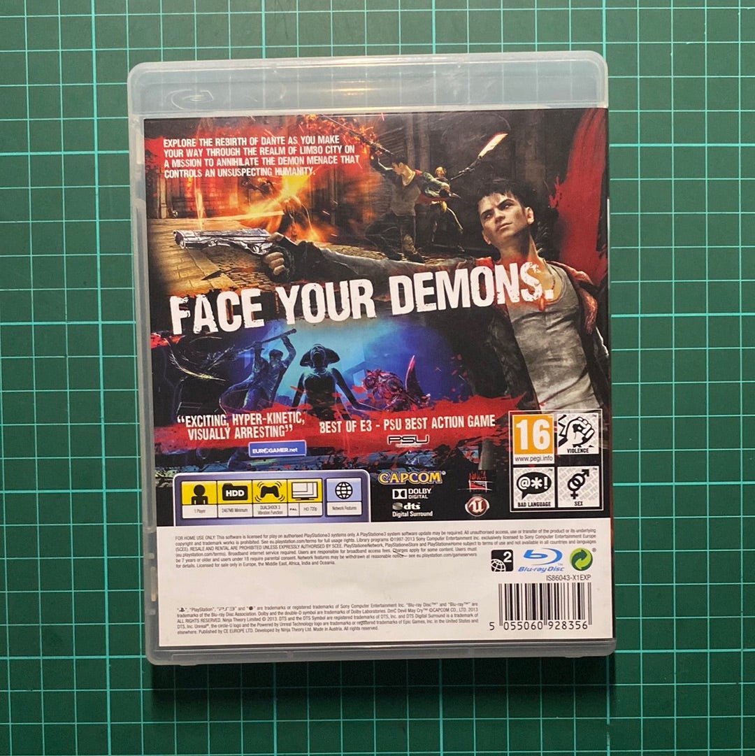 DMC: Devil May Cry | PS3 | Playstation 3 | Used Game - RetroguySA