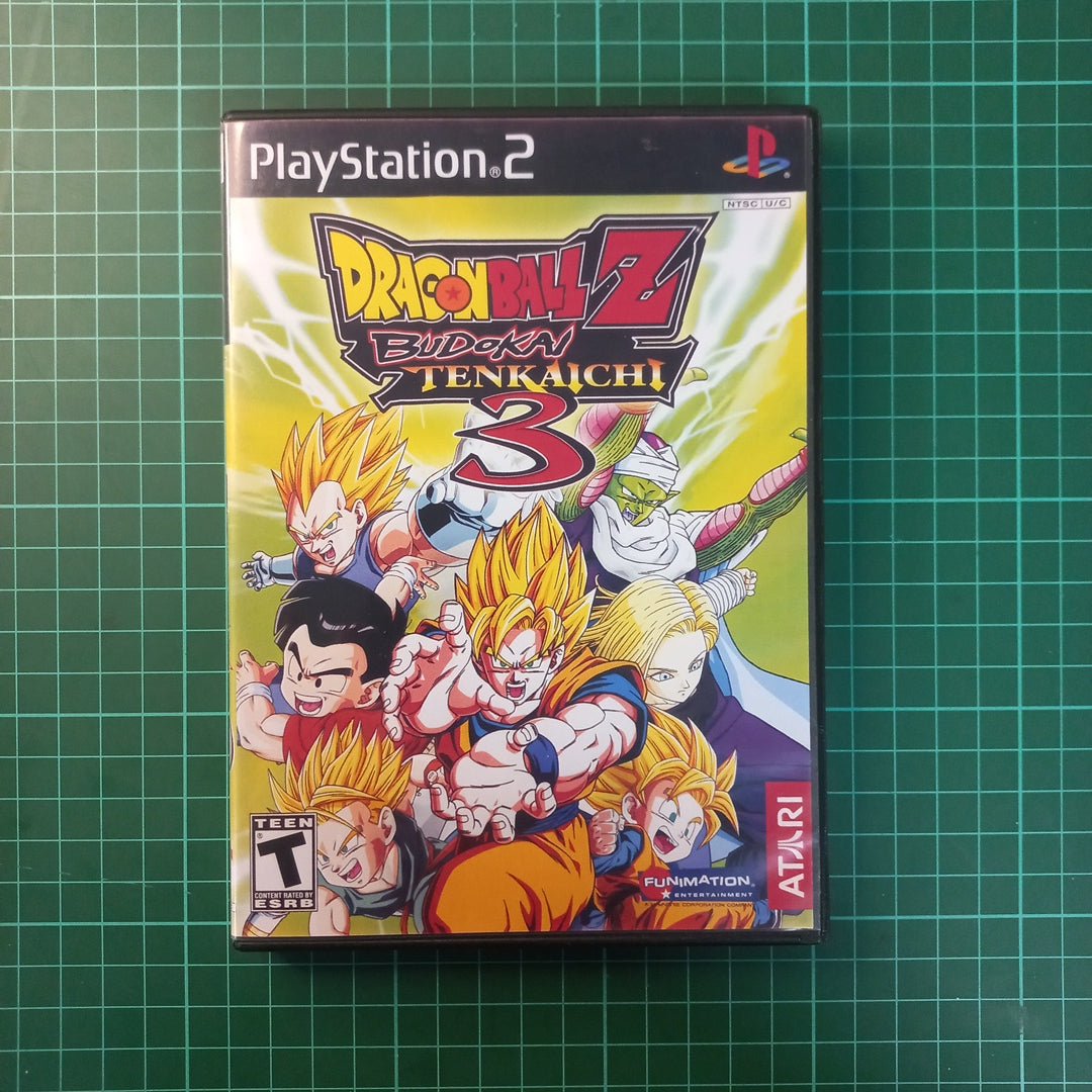 Dragon Ball Z : Budokai Tenkaichi 3 | PS2 | Playstation 2 | NTSC Cover | Used Game - RetroguySA