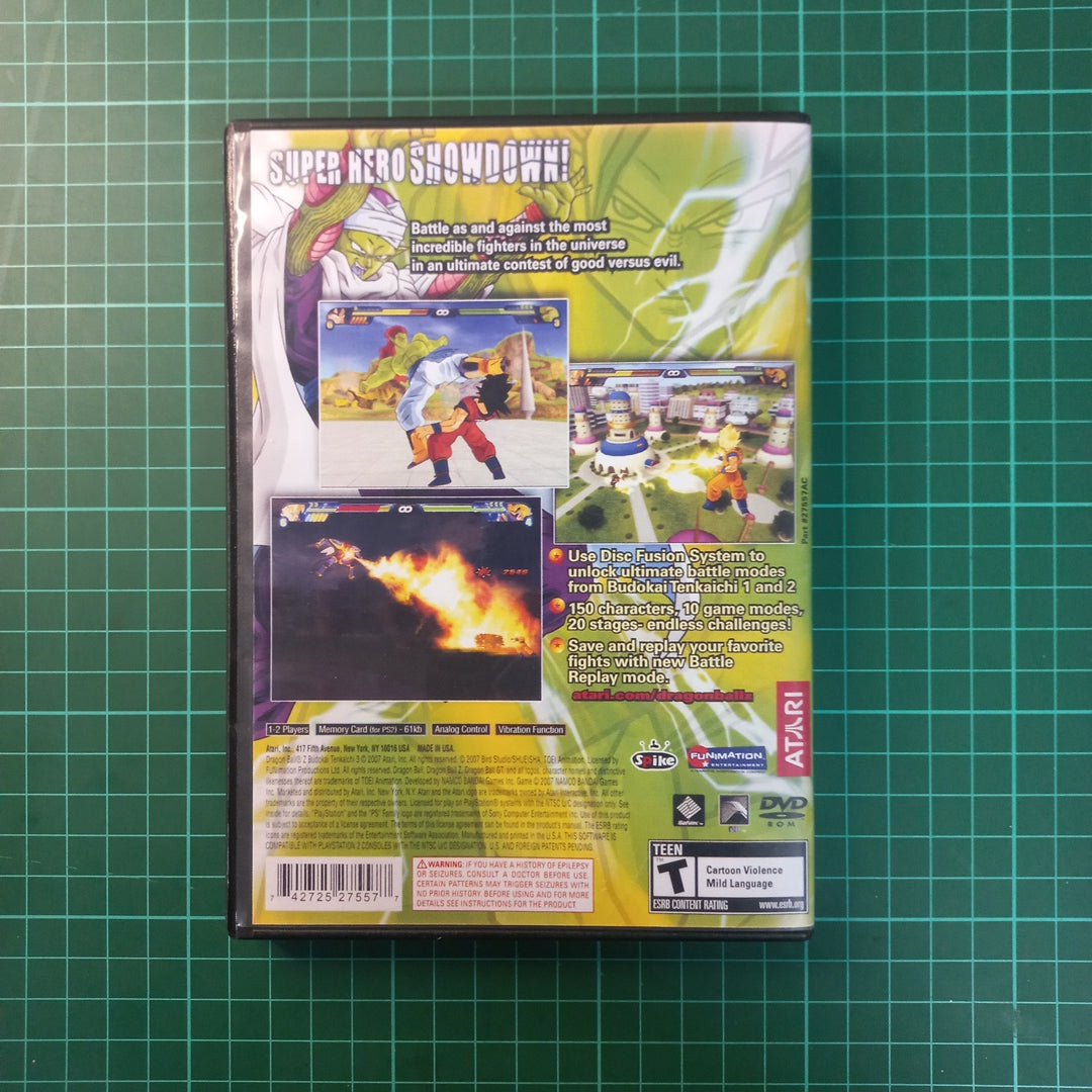 Dragon Ball Z : Budokai Tenkaichi 3 | PS2 | Playstation 2 | NTSC Cover | Used Game - RetroguySA