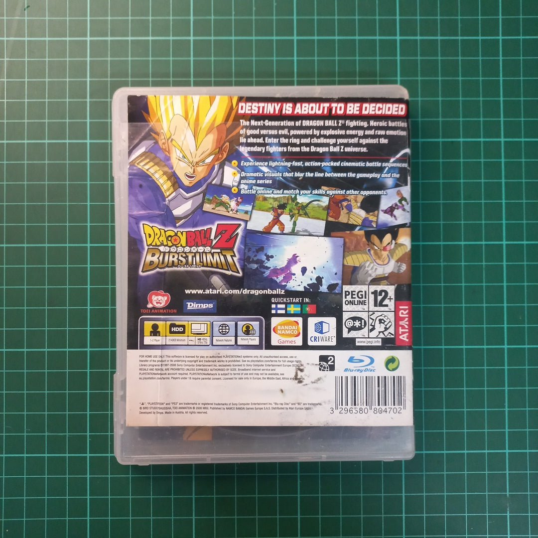Dragon Ball Z Burst Limit | PS3 | Playstation 3 | Used Game - RetroguySA