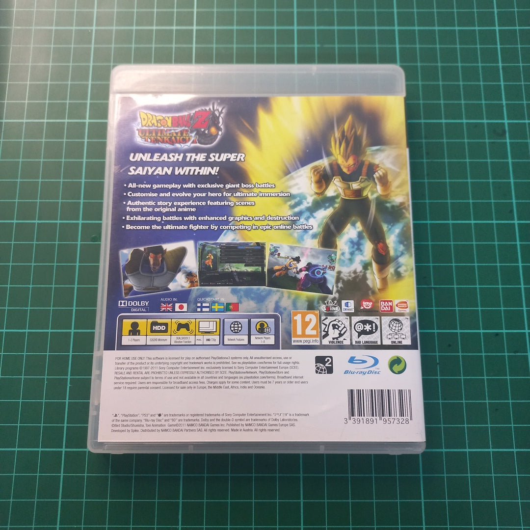 Dragon Ball Z: Ultimate Tenkaichi | PS3 | Playstation 3 | Used Game - RetroguySA