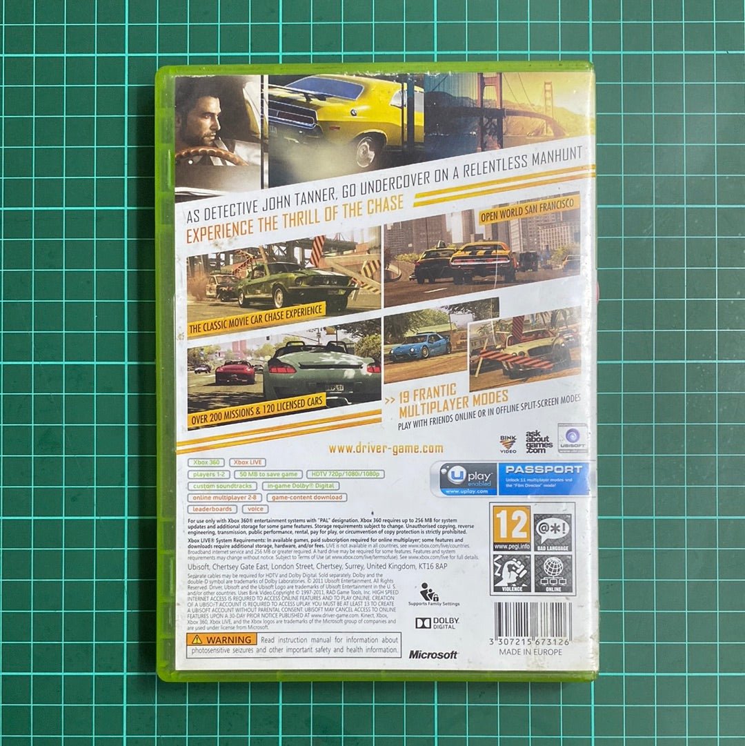 Driver: San Francisco | Classics | XBOX 360 | Used Game - RetroguySA