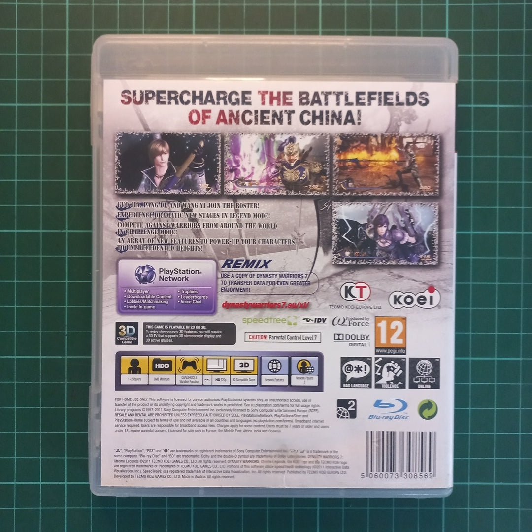 Dynasty Warriors 7 : Xtreme Legends | PlayStation 3 | PS3 | Used Game - RetroguySA