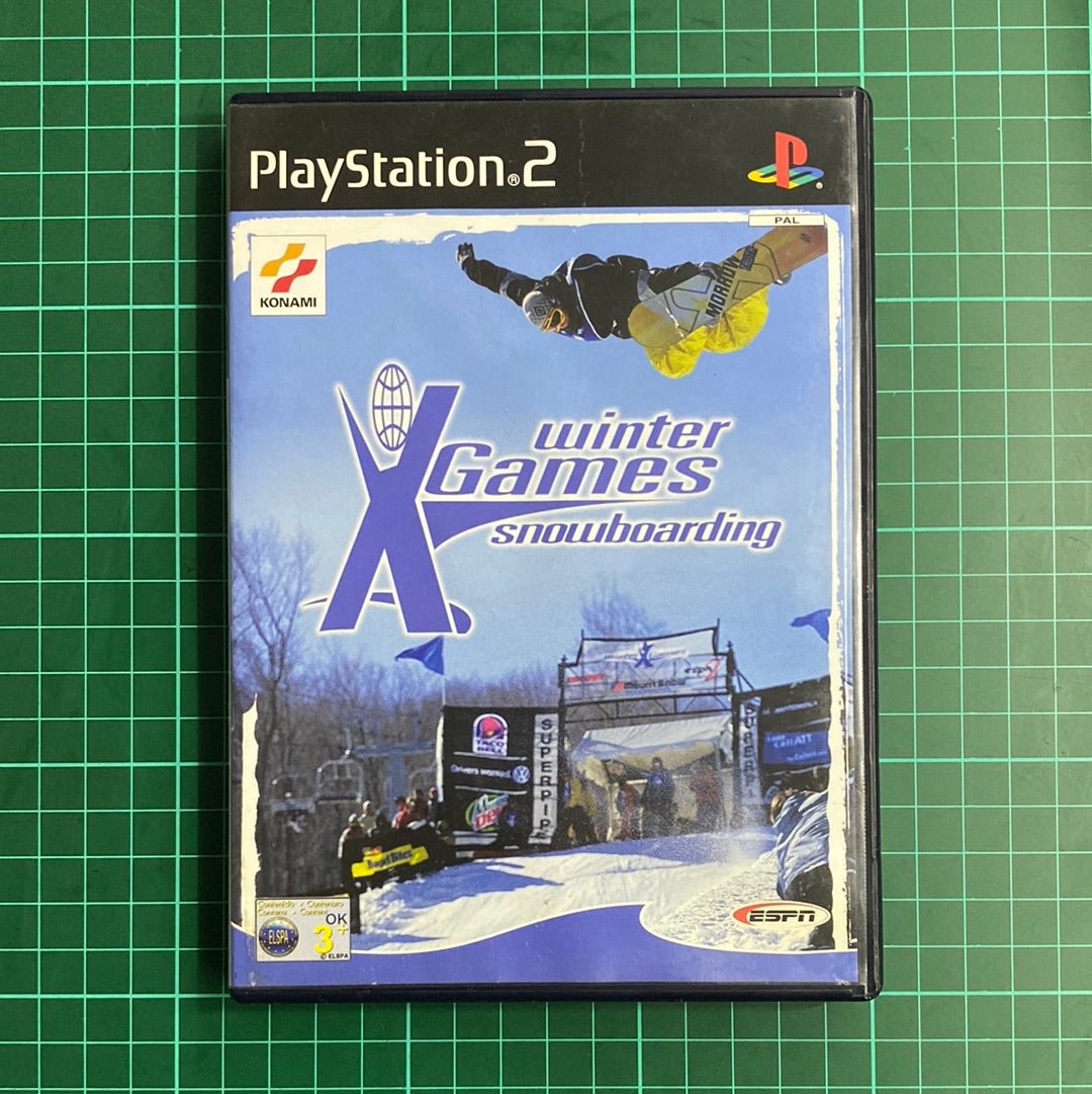 ESPN Winter X Games Snowboarding | PlayStation 2 | PS2 | Used Game - RetroguySA