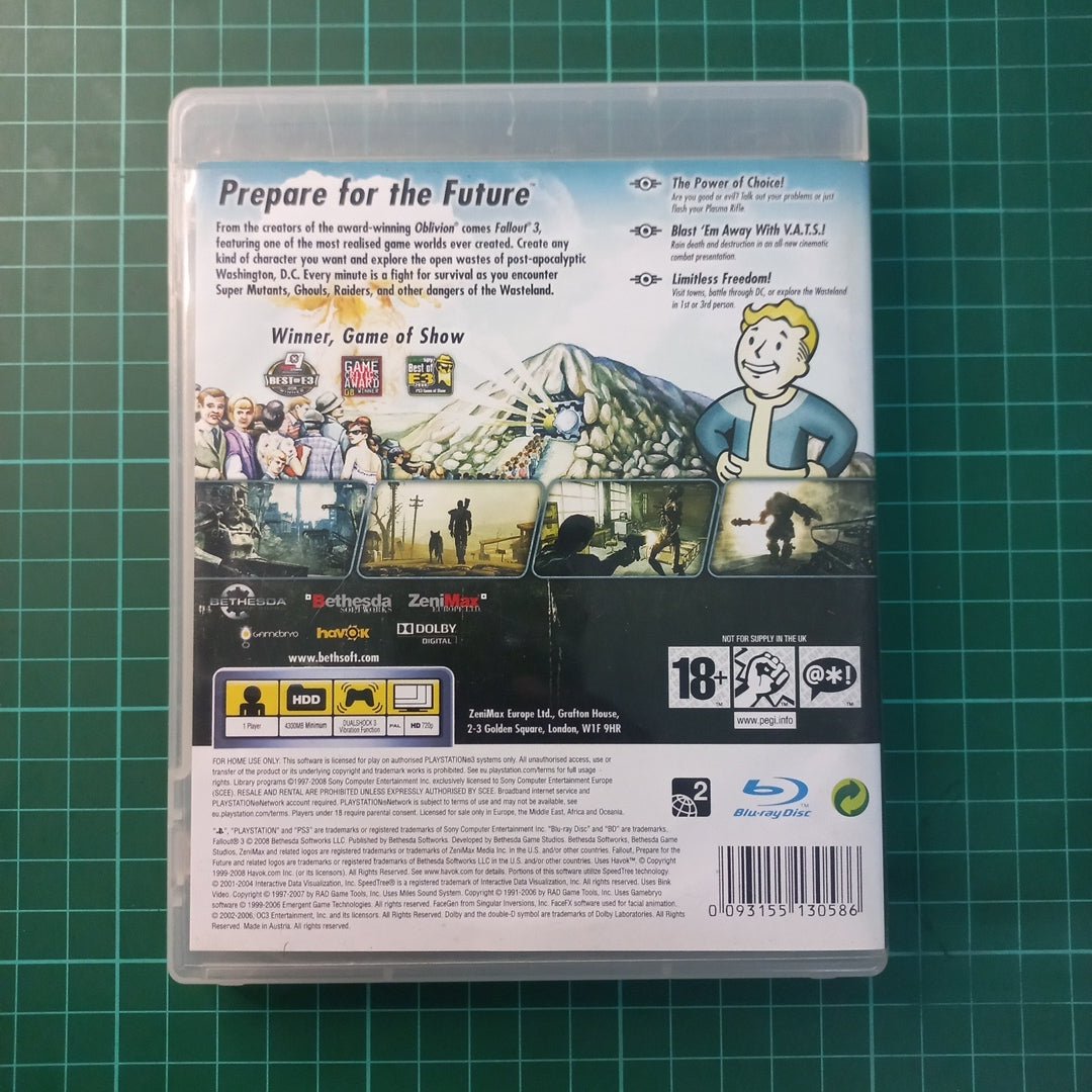 Fallout 3 | PlayStation 3 | PS3 | Used Game - RetroguySA