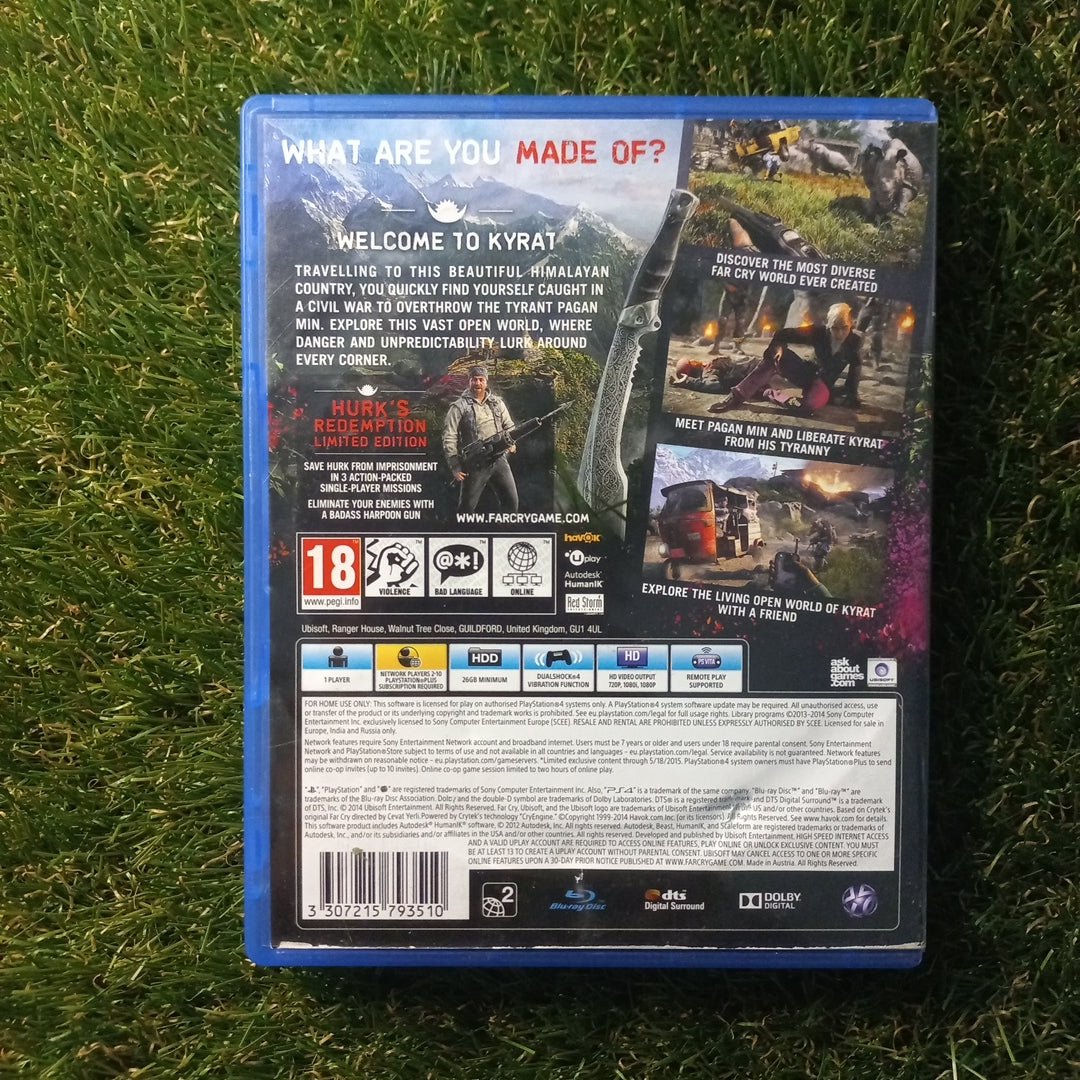 Far Cry 4 (Limited Edition) | PS4 | Playstation 4 | Used Game - RetroguySA