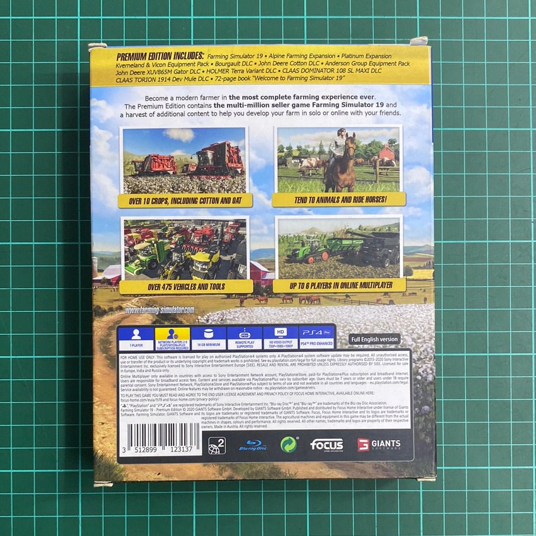 Farming Simulator 19 | Premium Edition | Playstation 4 | PS4 | Used Game - RetroguySA