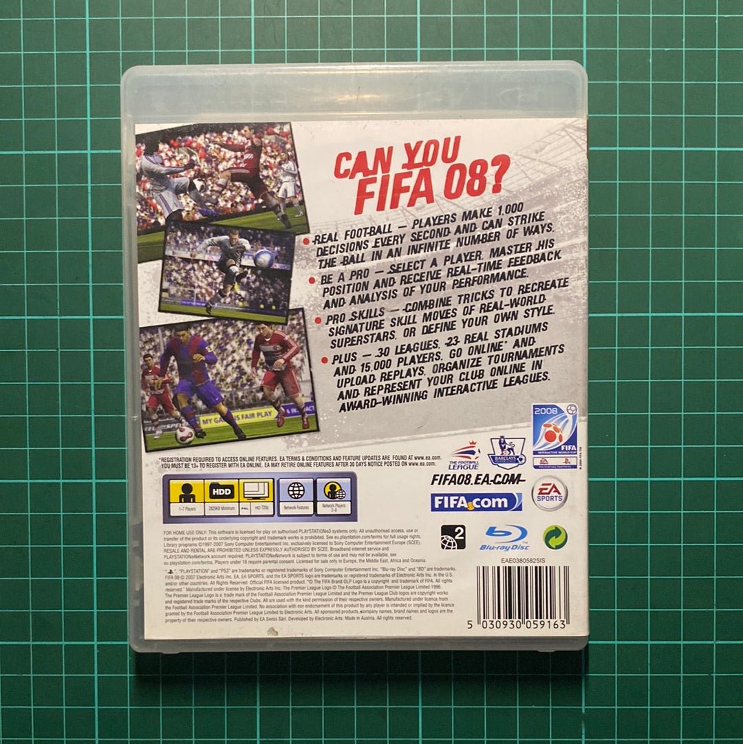 FIFA 08 | PS3 | Playstation 3 | Used Game - RetroguySA