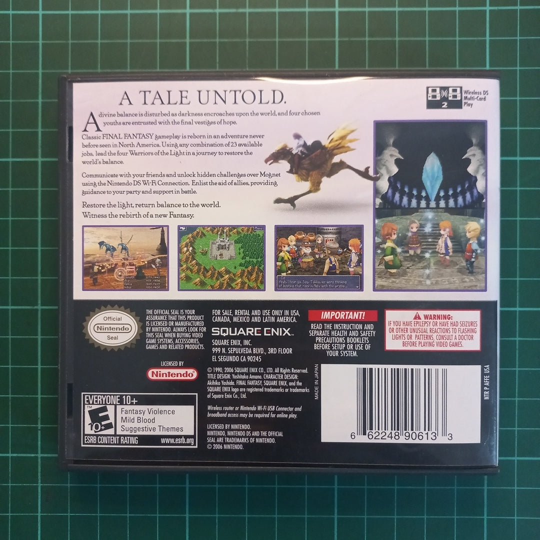 Final Fantasy III | Nintendo DS | DS | Used Game - RetroguySA