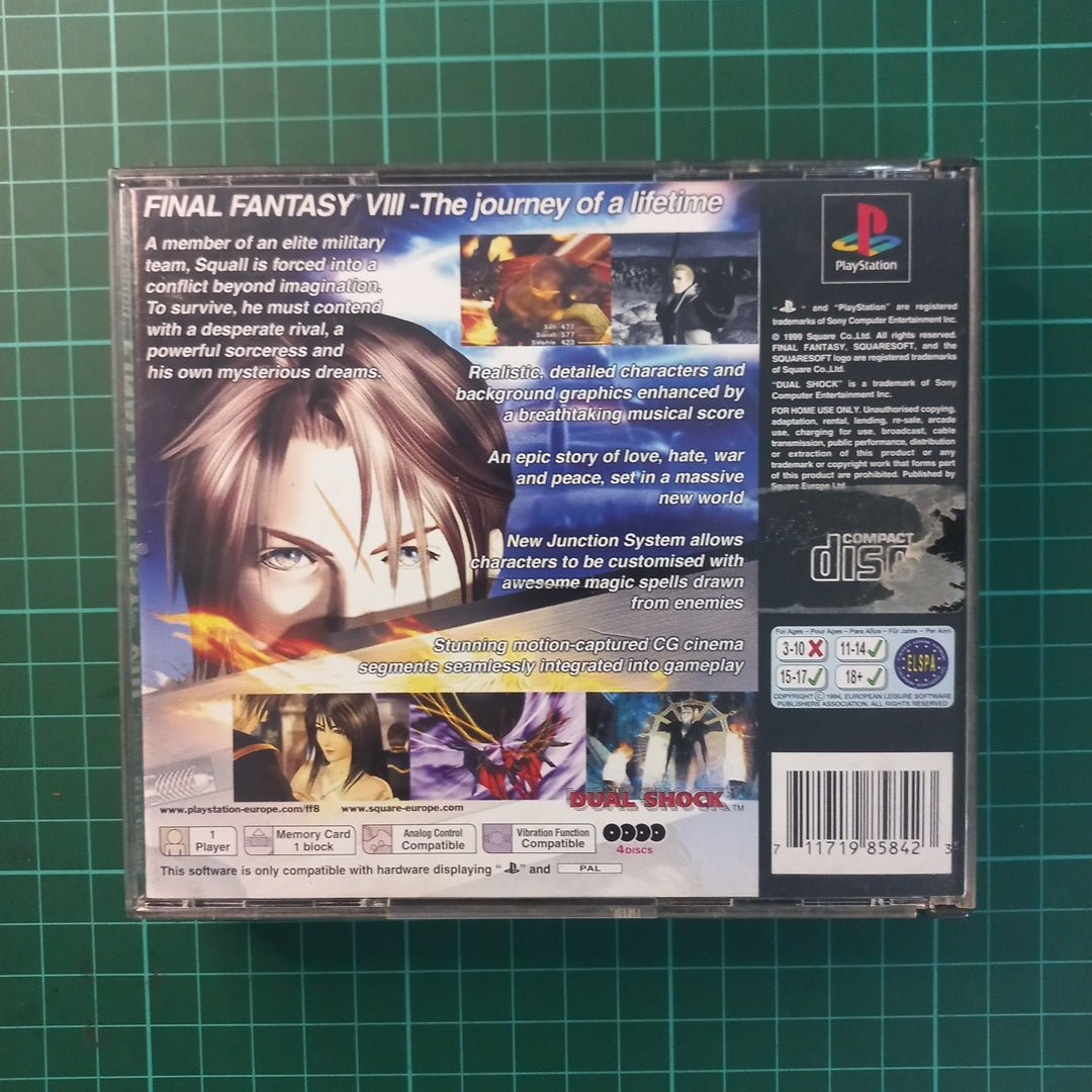 Final Fantasy VIII | PlayStation 1 | PS1 | Used Game - RetroguySA