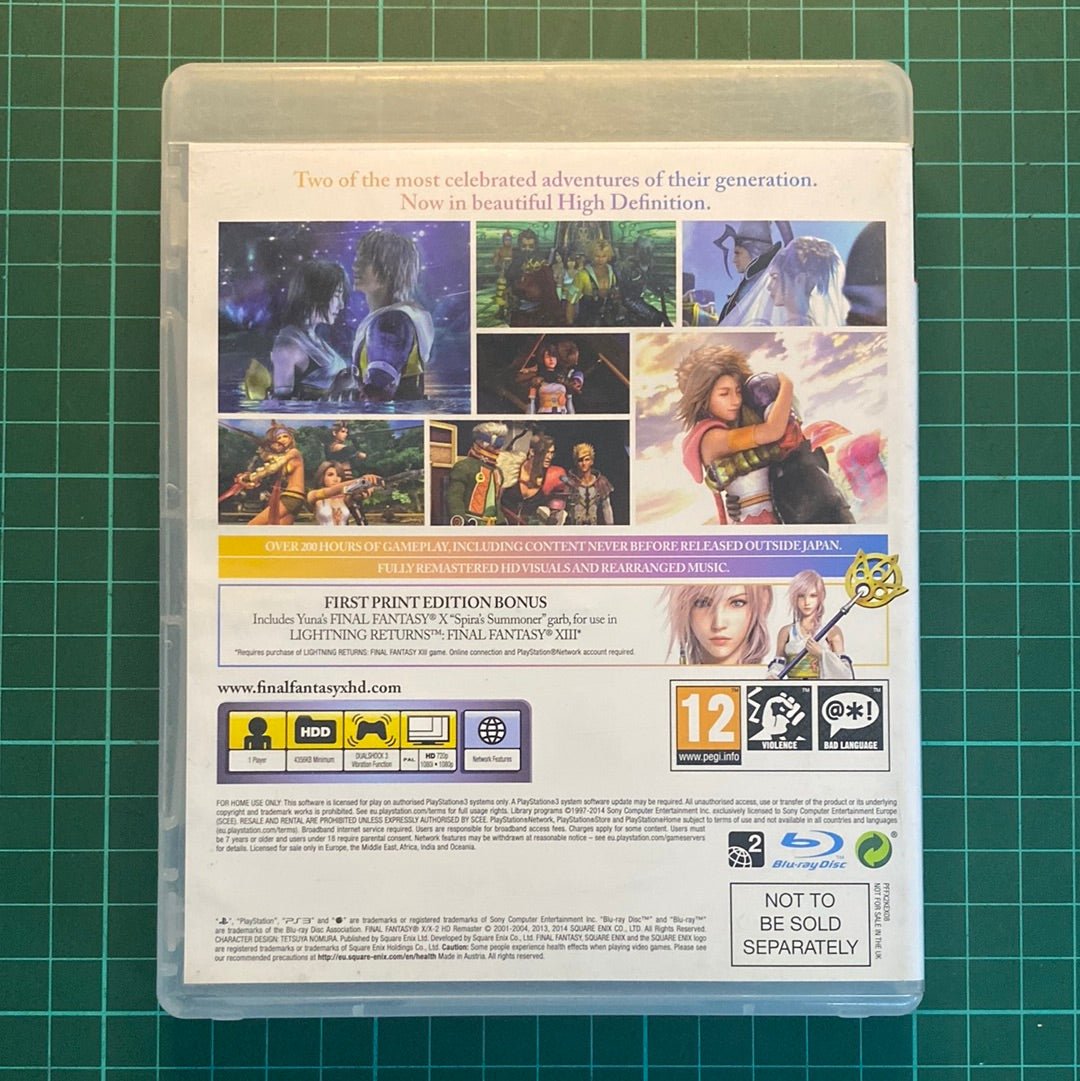 Final Fantasy X|X - 2 HD Remaster | PS3 | Playstation 3 | Used Game | NFR - RetroguySA